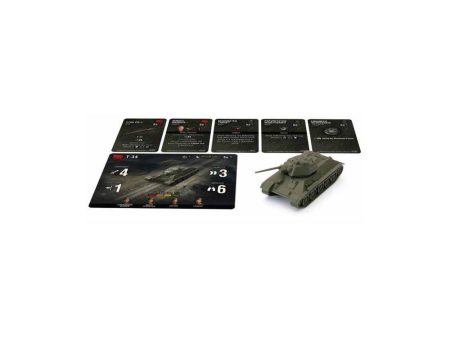 World of Tanks Miniatures Game Wave 2 Tank Soviet (T34) Discount