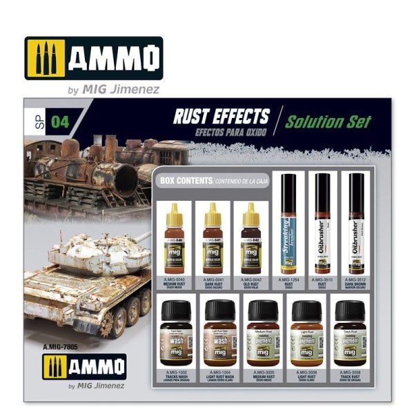 Ammo by MIG Super Pack Rust Effects Sale