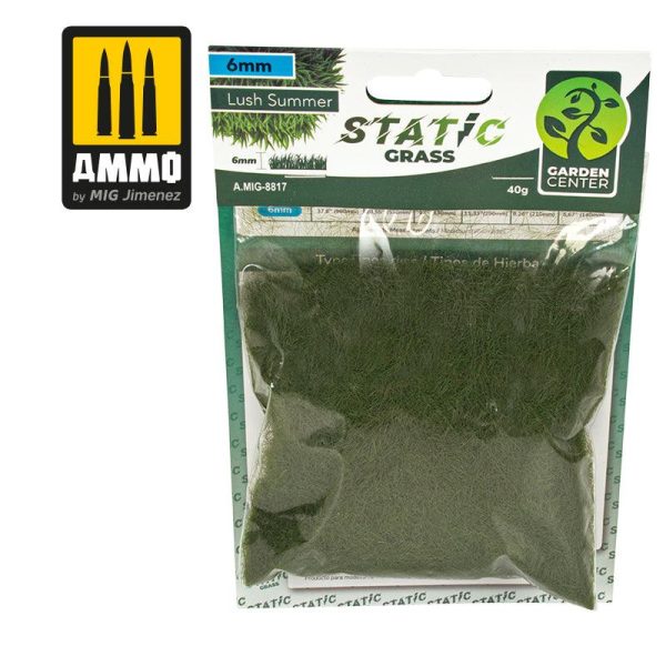 Ammo by MIG Dioramas - Static Grass - Lush Summer – 6mm Online Hot Sale