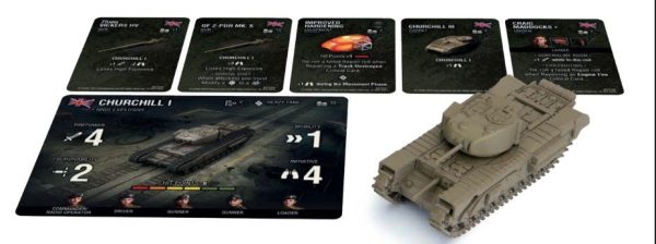 World of Tanks Miniatures Game Wave 10 British Churchill I Sale