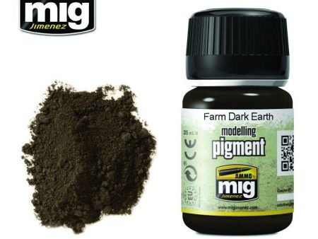 Ammo by MIG Pigments Farm Dark Earth 35ml Sale