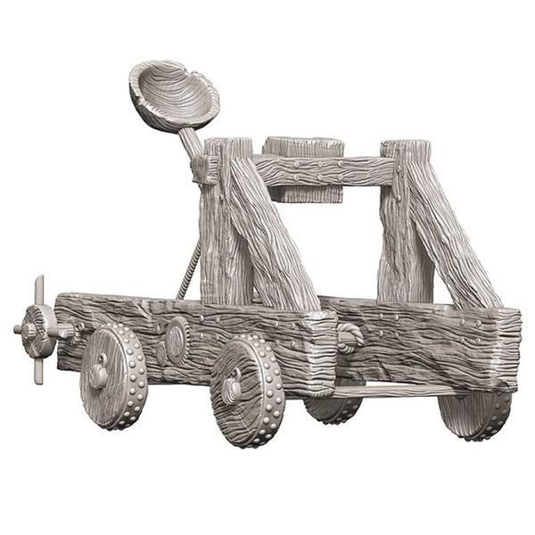 WizKids Deep Cuts Unpainted Miniatures Catapult Cheap