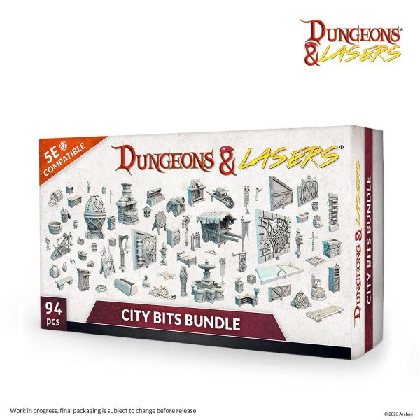 Dungeons & Lasers: City Bits Bundle Fashion