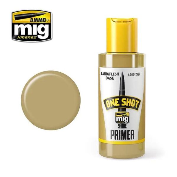 Ammo by MIG One Shot Primer - Sand Flesh 60ml For Discount