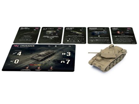 World of Tanks Miniatures Game Wave 6 British Crusader Online Sale