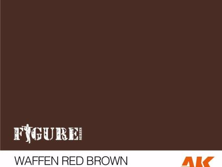 AK Interactive 3Gen Figures Acrylics - Waffen Red Brown 17ml Hot on Sale