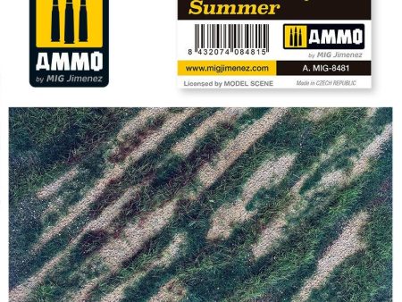 Ammo by MIG Dioramas - Scenic Mats - Airfield Dry-Summer Sale