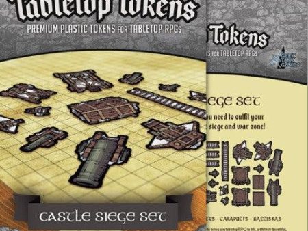 GTG Minis Tabletop Tokens - Castle Siege Set Cheap