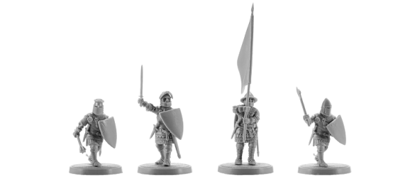 V&V Miniatures - English Medieval Knights Cheap