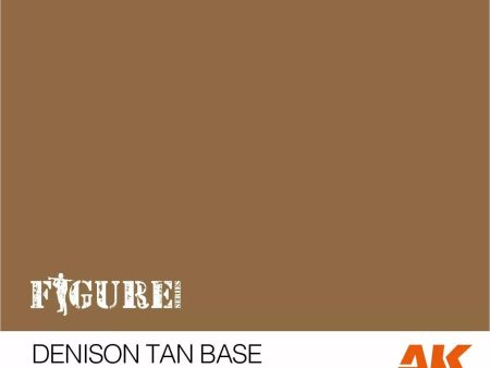 AK Interactive 3Gen Figures Acrylics - Denison Tan Base 17ml Online Sale