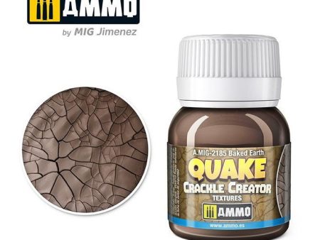 Ammo by MIG QUAKE CRACKLE Baked Earth 40ml Cheap