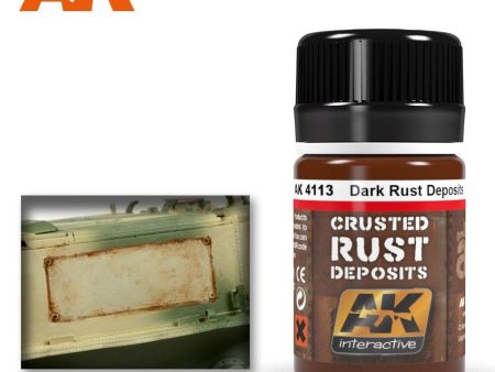 AK Interactive Weathering Products - Dark Rust Deposit Cheap