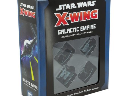 Star Wars X-Wing 2nd Edition Galactic Empire Squadron Starter Pack For Cheap