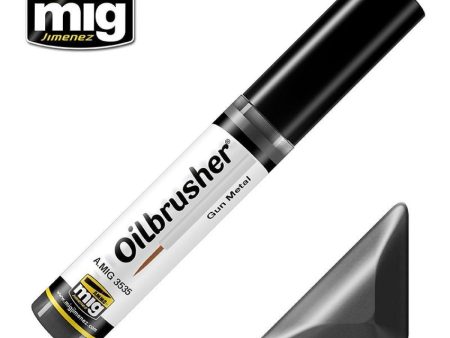 Ammo By MIG Gun metal Oilbrusher Hot on Sale