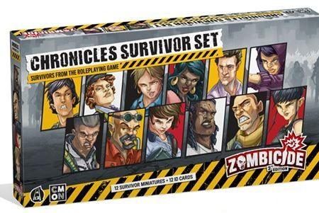 Zombicide 2nd Edition Chronicles Survivor Set Fashion