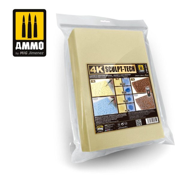 Ammo by MIG 4K Sculp-Tech - 20x30x3 Online