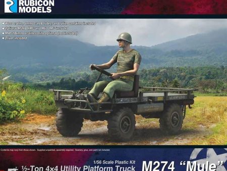 Rubicon Models - M274 Mule .5 Ton 4x4 Utility Platform Truck Supply