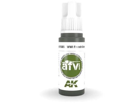 AK Interactive 3rd Gen Acrylic AFV WWI French Green Online now