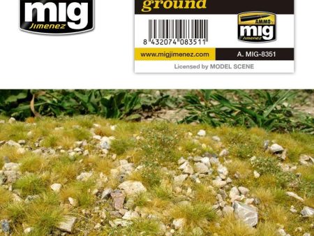 Ammo by MIG Dioramas - Grass Mats - Stony Mountain Ground on Sale