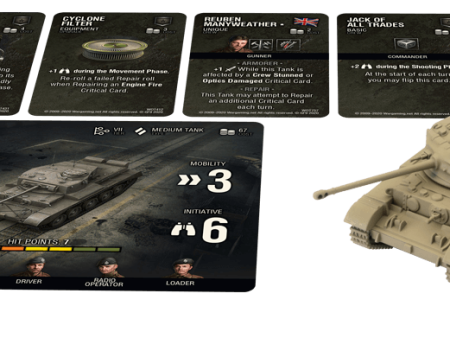 World of Tanks Miniatures Game Wave 4 British Comet Online Sale