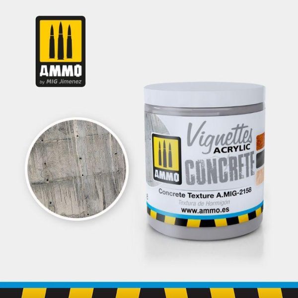 Ammo by MIG Dioramas Concrete Texture 100ml For Cheap