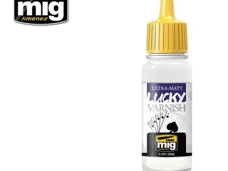 Ammo by MIG Accessories Ultra-Matt Lucky Varnish 17ml Online now