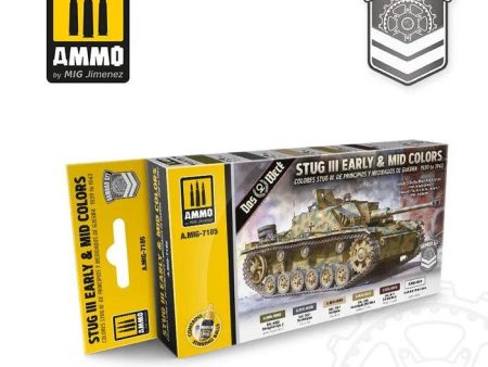 Ammo by MIG Stug III Early & Mid ColoursSet Online Hot Sale