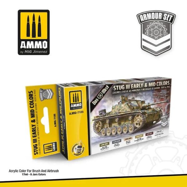 Ammo by MIG Stug III Early & Mid ColoursSet Online Hot Sale