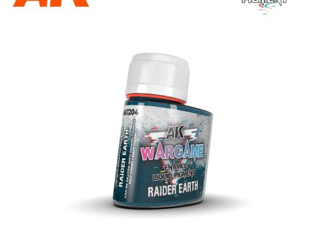 AK Interactive Wargame Enamel Liquid Pigments - Raider Earth 35 ml For Discount