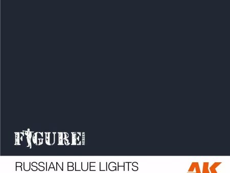 AK Interactive 3Gen Figures Acrylics - Russian Blue Lights 17ml Online Sale