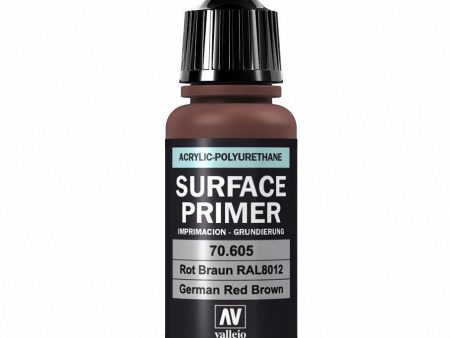 Vallejo Surface Primer - German Red Brown 17 ml Hot on Sale