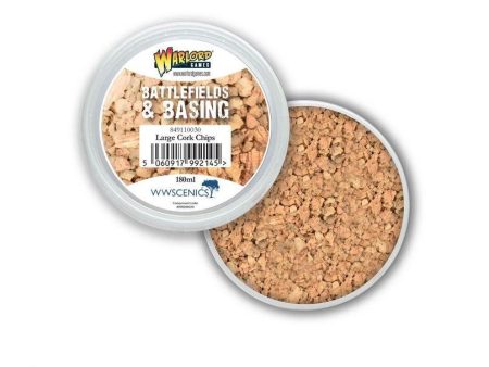 Battlefields & Basing - Large Cork Chips (180ml) For Cheap