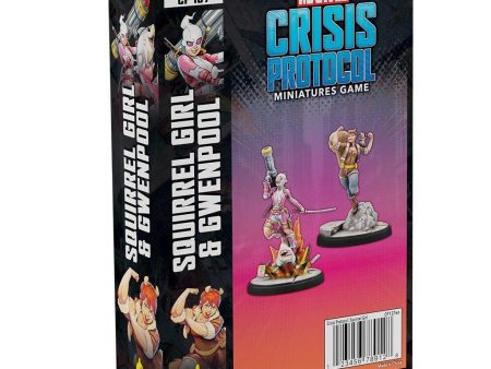 Marvel Crisis Protocol Miniatures Game Squirrel Girl and Gwenpool Hot on Sale