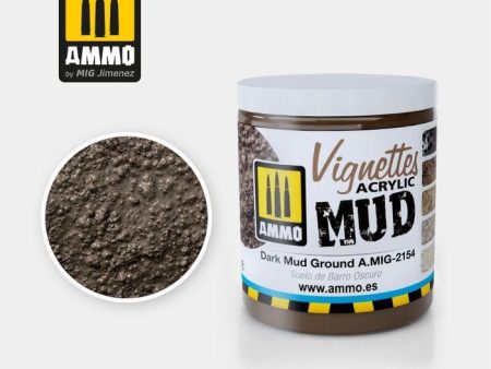 Ammo by MIG Dioramas Dark Mud Ground 100ml on Sale