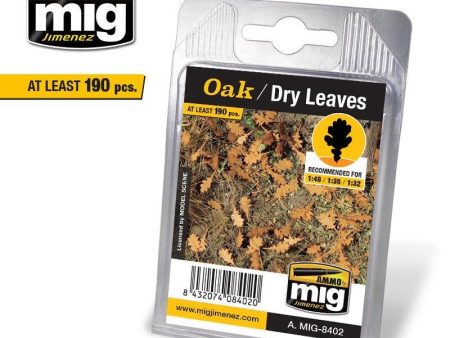 Ammo by MIG Dioramas - Leaves - Oak - Dry Leaves Fashion