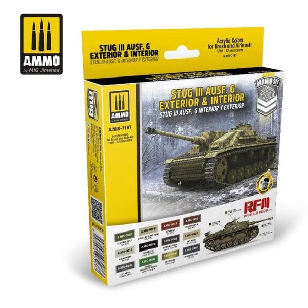 Ammo by MIG Stug III AUSF.G Exterior & Interior Set Discount