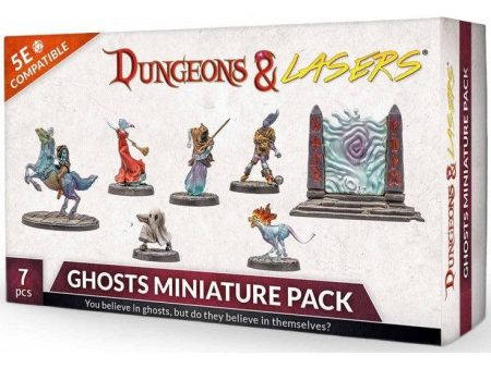 Dungeons & Lasers: Ghosts Miniature Pack Clear Plastic Sale