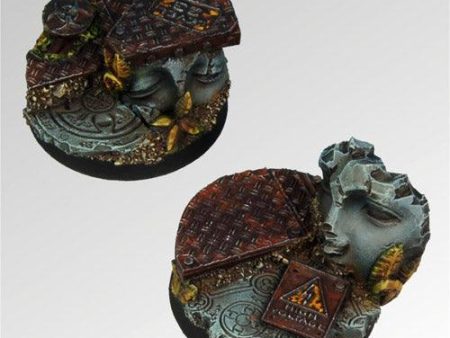 Ancient Ruins 40 mm round bases set3 (2) on Sale