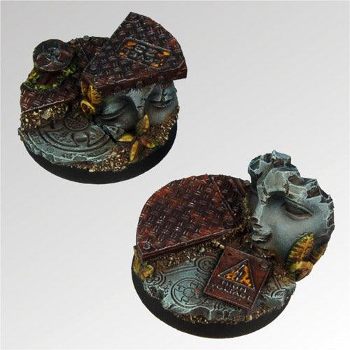 Ancient Ruins 40 mm round bases set3 (2) on Sale