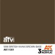 AK Interactive 3rd Gen Acrylic AFV WWI British Khaki Brown Base on Sale