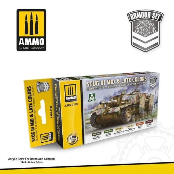 Ammo by MIG Stug III Mid & Late ColoursSet Cheap