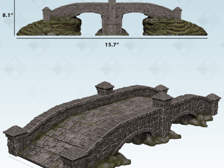 WizKids 4D Settings Stone Bridge For Cheap