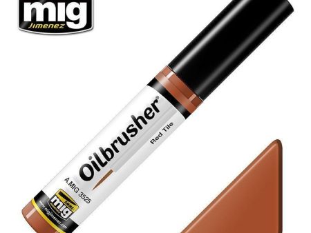 Ammo By MIG Red tile Oilbrusher Cheap