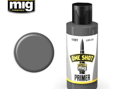 Ammo by MIG One Shot Primer - Grey 60ml on Sale