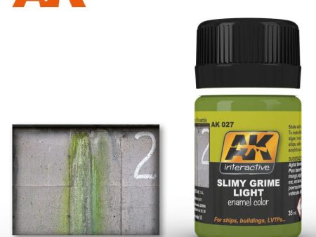 AK Interactive Weathering Products - Slimy Grime Light Sale