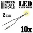 Warm White LED Lights - 2mm Online Hot Sale