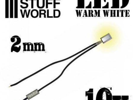 Warm White LED Lights - 2mm Online Hot Sale