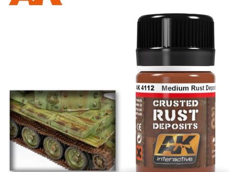 AK Interactive Weathering Products - Medium Rust Deposit For Sale