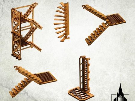 TABLETOP SCENICS Mechanicum Staircase on Sale