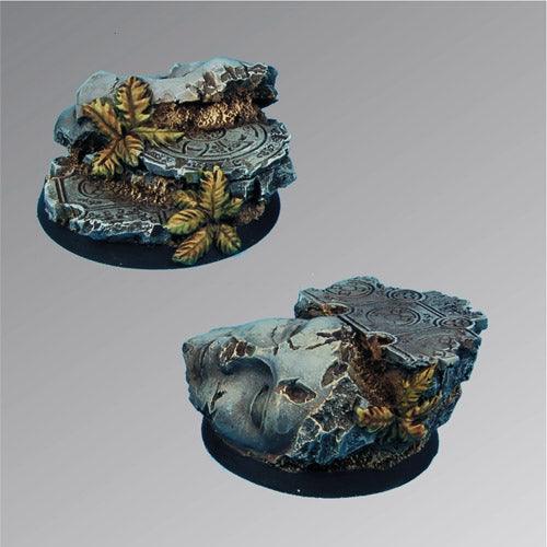 Ancient Ruins 40 mm round bases set1 (2) Cheap